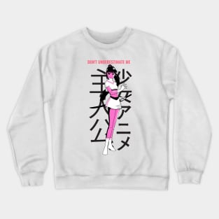 Pretty Ninja Girl Crewneck Sweatshirt